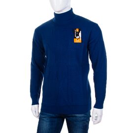 Фотография Свитер мужской 845 blue р.L-XL "STREET" недорого оптом от прямого поставщика