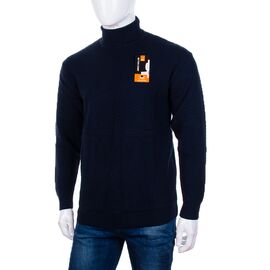 Фотография Свитер мужской 845 navy р.L-XL "STREET" недорого оптом от прямого поставщика