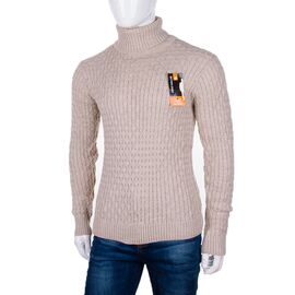 Фотография Свитер мужской 133 beige р.L-2XL "STREET" недорого оптом от прямого поставщика