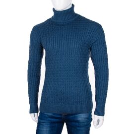 Фотография Свитер мужской 133 blue р.L-2XL "STREET" недорого оптом от прямого поставщика