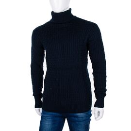 Фотография Свитер мужской 133 navy р.L-2XL "STREET" недорого оптом от прямого поставщика