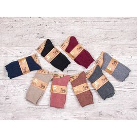 Фотография Носки женские тёплые B2550-3 mix р.37-41 "Jelzin" недорого оптом от прямого поставщика