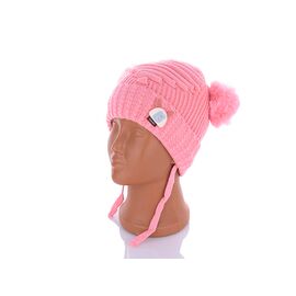 Шапка дитяча зимова на дівчинку KA184-2 травка р.44-46 "Red Hat" недорого оптом від прямого постачальника