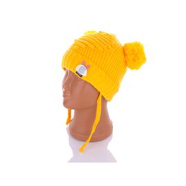 Шапка дитяча зимова на дівчинку KA184-4 травка р.44-46 "Red Hat" недорого оптом від прямого постачальника