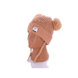 Шапка дитяча зимова на дівчинку KA184-5 травка р.44-46 "Red Hat" недорого оптом від прямого постачальника