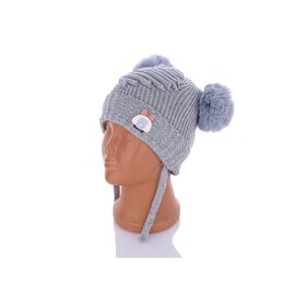 Шапка дитяча зимова на дівчинку KA184-6 травка р.44-46 "Red Hat" недорого оптом від прямого постачальника