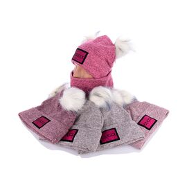 Комплект дитячий на дівчинку KA334-1 mix р.50-52 "Red Hat" недорого оптом від прямого постачальника