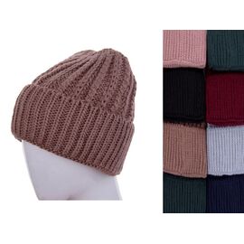 Фотография Шапка зимняя женская OLK9 mix флис р.52-56 "Red Hat" недорого оптом от прямого поставщика