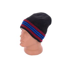 Шапка чоловіча зимова KA30 black флис р.54-62 "Red Hat" недорого оптом від прямого постачальника