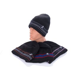 Шапка чоловіча зимова KA31 mix флис р.54-62 "Red Hat" недорого оптом від прямого постачальника