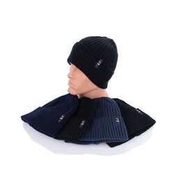 Шапка підліткова тепла KA620 mix флис р.54-58 "Red Hat" недорого оптом від прямого постачальника