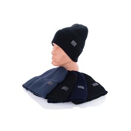 Шапка підліткова тепла KA623 mix флис р.54-58 "Red Hat" недорого оптом від прямого постачальника