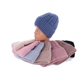 Шапка зимова жіноча KA635 mix флис р.54-56 "Red Hat" недорого оптом від прямого постачальника