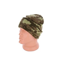 Фотография Шапка мужская зимняя KA644 khaki р.56-62 "Red Hat" недорого оптом от прямого поставщика