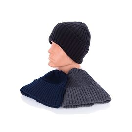 Шапка чоловіча зимова KA675 mix флис р.54-62 "Red Hat" недорого оптом від прямого постачальника