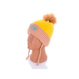 Шапка дитяча зимова на дівчинку KA181-2 травка р.46-50 "Red Hat" недорого оптом від прямого постачальника