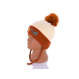 Шапка дитяча зимова на дівчинку KA181-3 травка р.46-50 "Red Hat" недорого оптом від прямого постачальника