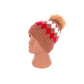 Шапка дитяча зимова унісекс KA182-4 травка р.50-54 "Red Hat" недорого оптом від прямого постачальника