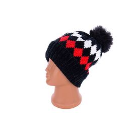 Шапка дитяча зимова унісекс KA182-5 травка р.50-54 "Red Hat" недорого оптом від прямого постачальника