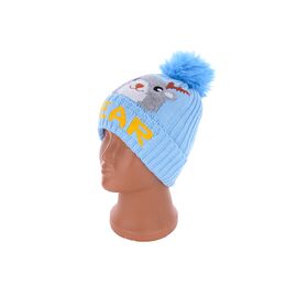 Шапка дитяча зимова унісекс KA183-2 травка р.46-50 "Red Hat" недорого оптом від прямого постачальника