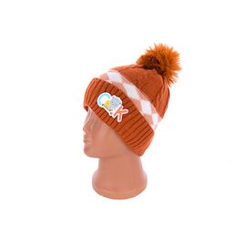 Шапка дитяча зимова унісекс KA185-6 травка р.46-50 "Red Hat" недорого оптом від прямого постачальника