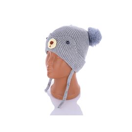 Шапка дитяча зимова унісекс KA186-4 травка р.44-48 "Red Hat" недорого оптом від прямого постачальника