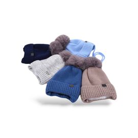 Шапка дитяча зимова на хлопчика SA1348 mix р.36-38 "Red Hat" недорого оптом від прямого постачальника