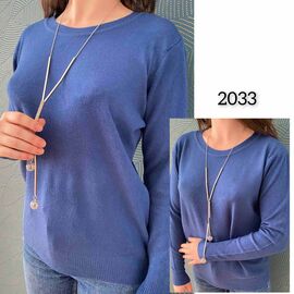 Светр жіночий 2033 blue р.42-48 "Seven Group" недорого оптом від прямого постачальника