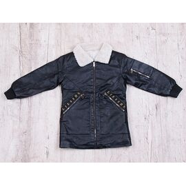 Фотография Курка детская зимняя на мальчика F11 black (06907) р.110-150 "Obuv OK2" недорого оптом от прямого поставщика