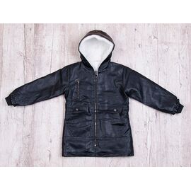 Фотография Курка детская зимняя на мальчика F12 black (06908) р.110-150 "Obuv OK2" недорого оптом от прямого поставщика