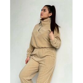 Костюм спортивний жіночий 555 beige р.46-54 "Adam&Eva" недорого оптом від прямого постачальника