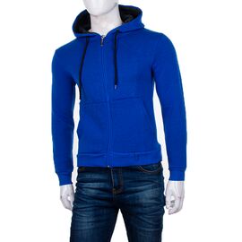 Фотография Кофта спортивная мужская A1206 blue р.S-2XL "Naser" недорого оптом от прямого поставщика