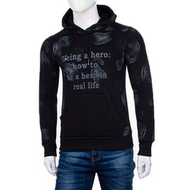 Батник чоловічий A1215 black р.M-3XL "Naser" недорого оптом від прямого постачальника