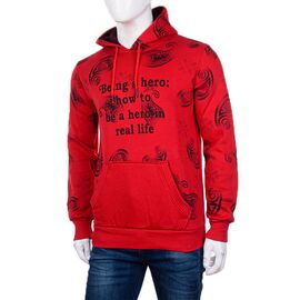 Батник чоловічий A1217 red р.M-3XL "Naser" недорого оптом від прямого постачальника