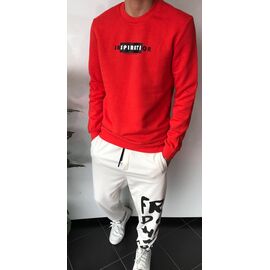 Фотография Свитер мужской 547 red р.S-XL "i8denim" недорого оптом от прямого поставщика