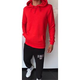 Фотография Худи мужской 548 red р.S-XL "i8denim" недорого оптом от прямого поставщика