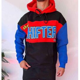 Фотография Худи мужской 1623 black р.S-XL "i8denim" недорого оптом от прямого поставщика