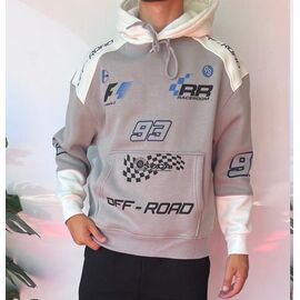 Фотография Худи мужской 1636 grey р.S-XL "i8denim" недорого оптом от прямого поставщика