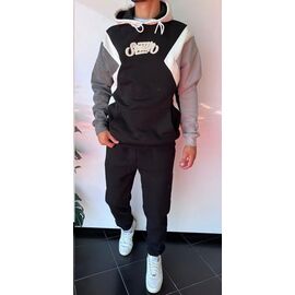 Фотография Худи мужской 1650 black-grey р.S-XL "i8denim" недорого оптом от прямого поставщика