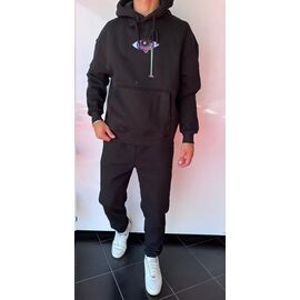 Фотография Худи мужской 1655 black р.S-XL "i8denim" недорого оптом от прямого поставщика