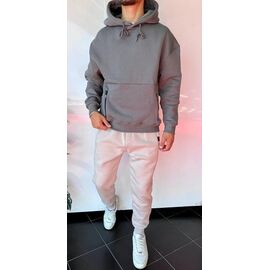 Фотография Худи мужской 1701 d.grey р.S-XL "i8denim" недорого оптом от прямого поставщика