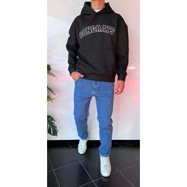 Фотография Худи мужской 1709 black р.S-XL "i8denim" недорого оптом от прямого поставщика