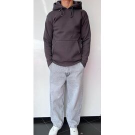 Фотография Худи мужской 1722 d.grey р.S-XL "i8denim" недорого оптом от прямого поставщика