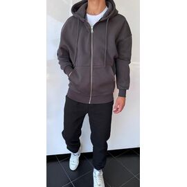 Фотография Кофта спортивная мужская 1795 grey р.S-XL "i8denim" недорого оптом от прямого поставщика
