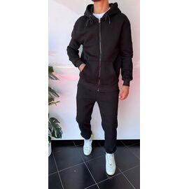 Фотография Кофта спортивная мужская 1801 black р.S-2XL "i8denim" недорого оптом от прямого поставщика