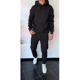 Фотография Костюм спортивный мужской 1809 black р.S-XL "i8denim" недорого оптом от прямого поставщика