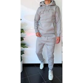 Фотография Костюм спортивный мужской 1814 grey р.S-2XL "i8denim" недорого оптом от прямого поставщика