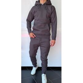 Фотография Костюм спортивный мужской 1816 grey р.S-2XL "i8denim" недорого оптом от прямого поставщика