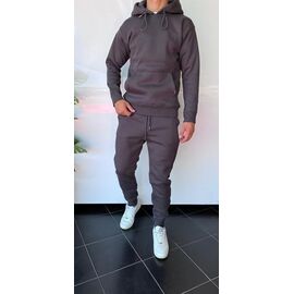 Фотография Костюм спортивный мужской 1818 d.grey р.S-2XL "i8denim" недорого оптом от прямого поставщика