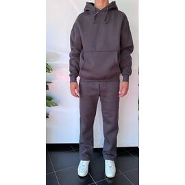 Фотография Костюм спортивный мужской 1820 grey р.S-XL "i8denim" недорого оптом от прямого поставщика